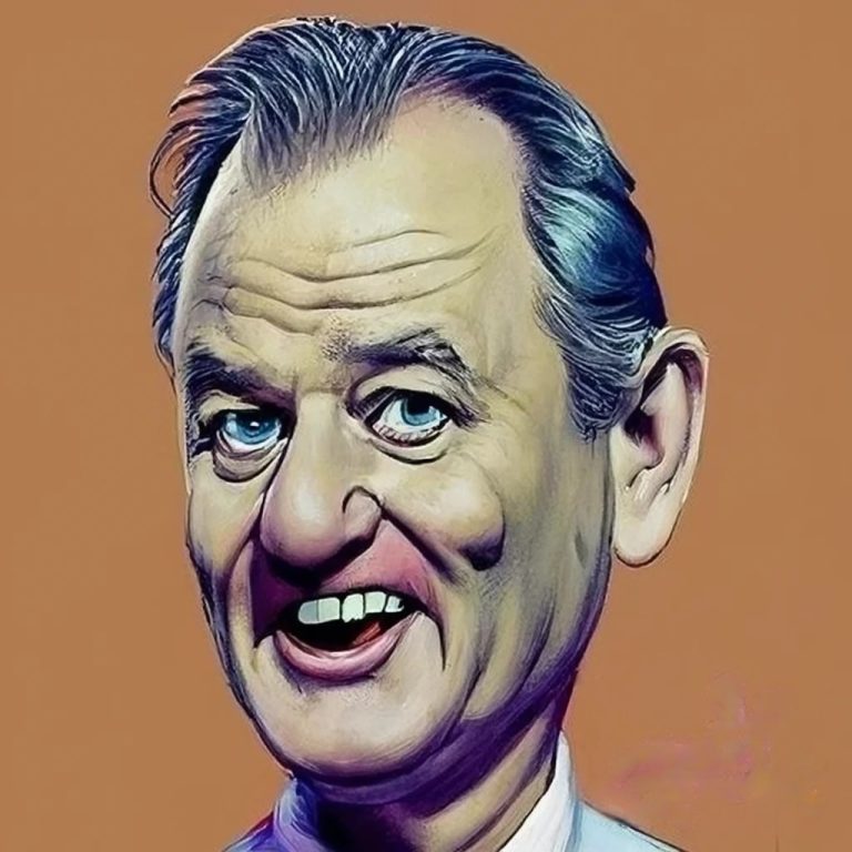 Bill Murray in the film The man who knew too little