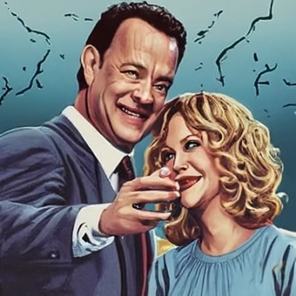 Meg Ryan en Tom Hanks in de film You ve Got Mail uit 1998