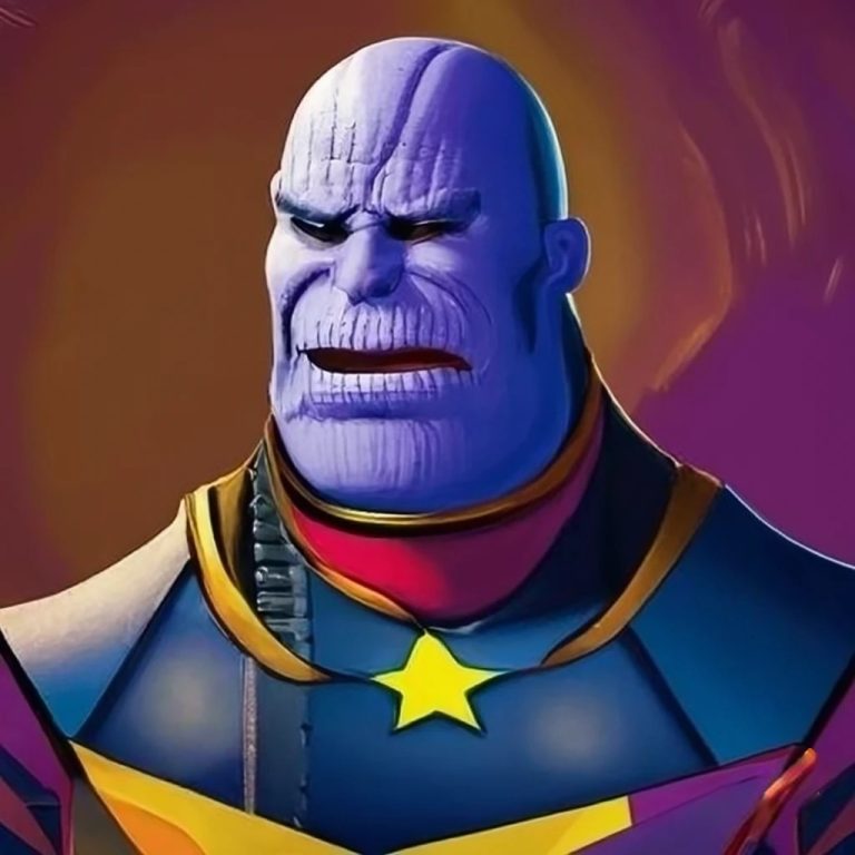 Slechterik Thanos uit Avenger: Endgame